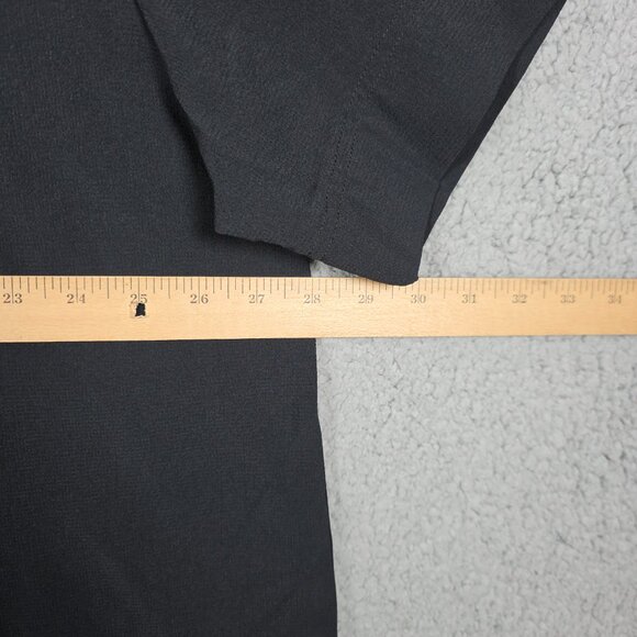 Fabletics Camp Shirt Men Size 2XL Black Open Collar The Cabana Button Down NWT - Picture 6 of 8